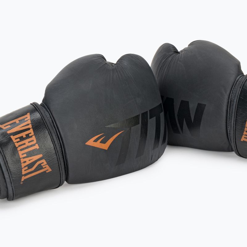Rękawice bokserskie Everlast Muay Thai – TITAN black 7