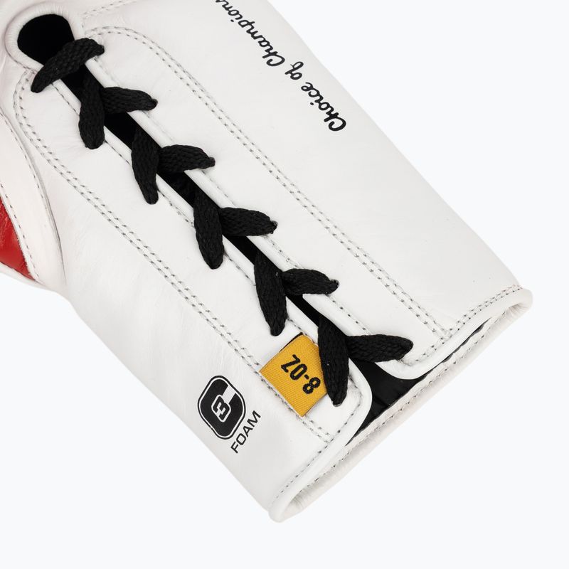 Rękawice bokserskie Everlast Powerlock OG Pro Fight red/white 6
