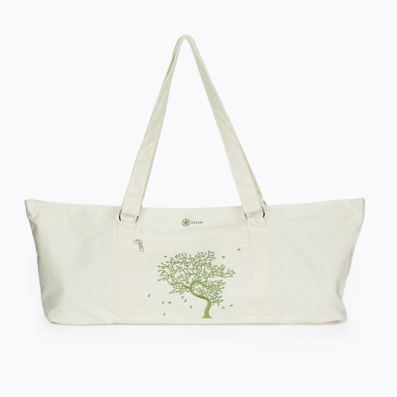 Torba na matę do jogi Gaiam Tree Of Life biała 52506 2