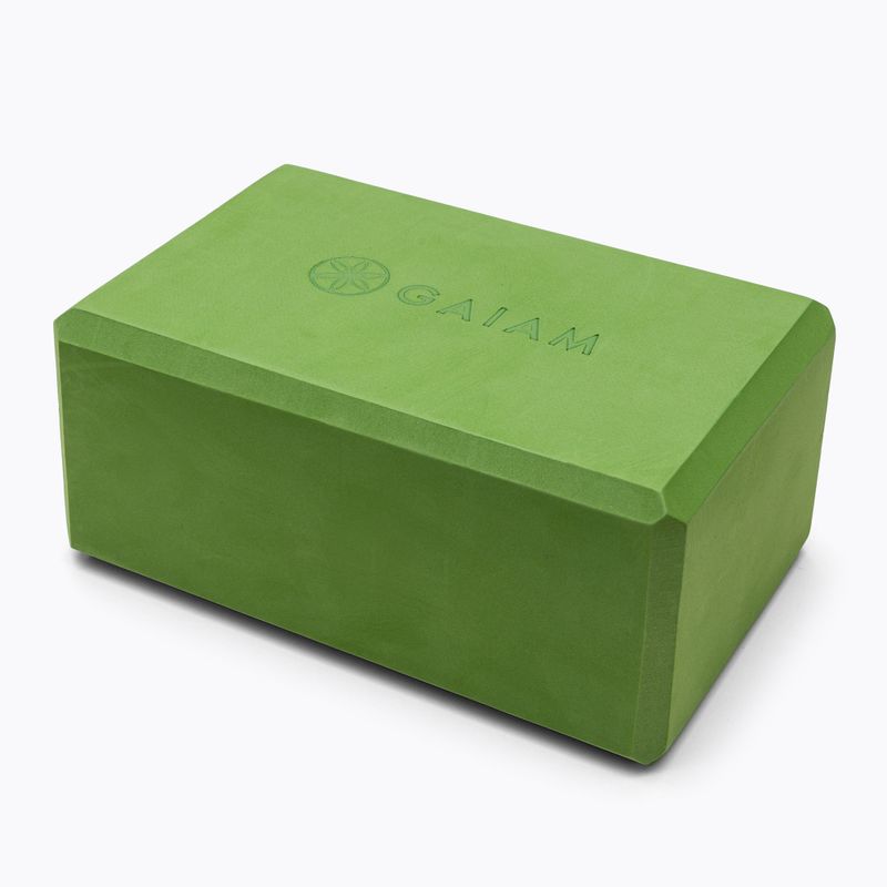 Kostka do jogi Gaiam zielona 59186