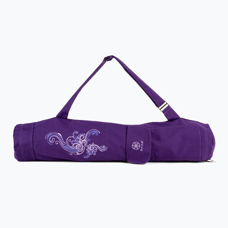 Torba na matę do jogi Gaiam Deep Plum fioletowa 61338 2
