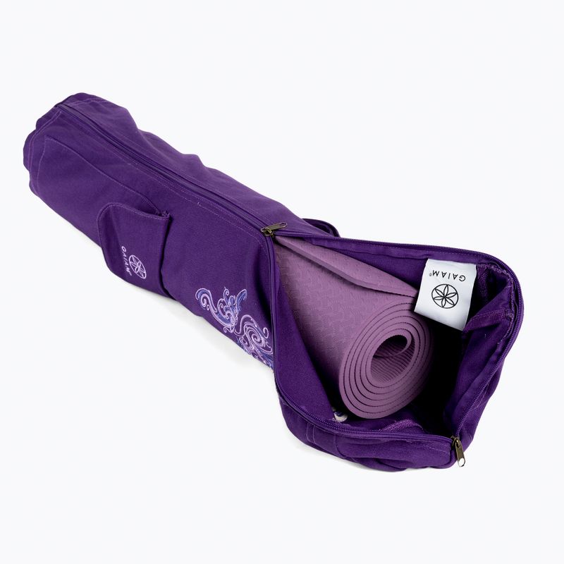Torba na matę do jogi Gaiam Deep Plum fioletowa 61338 8