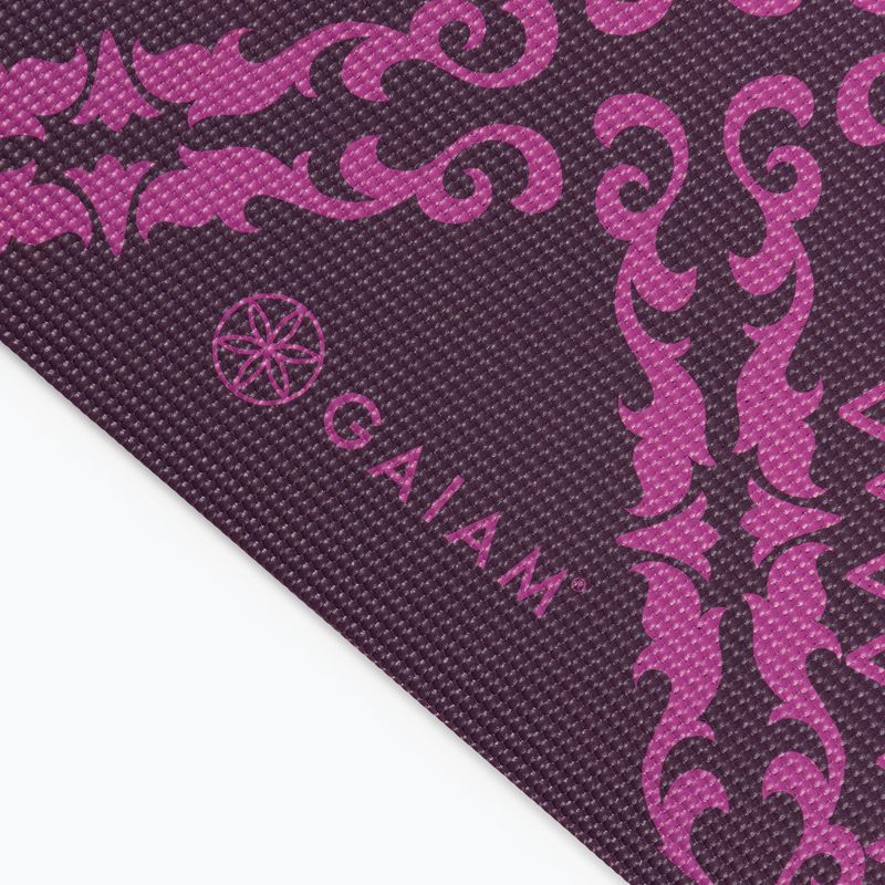 Mata do jogi Gaiam Inner Peace 6 mm różowa 62279 3