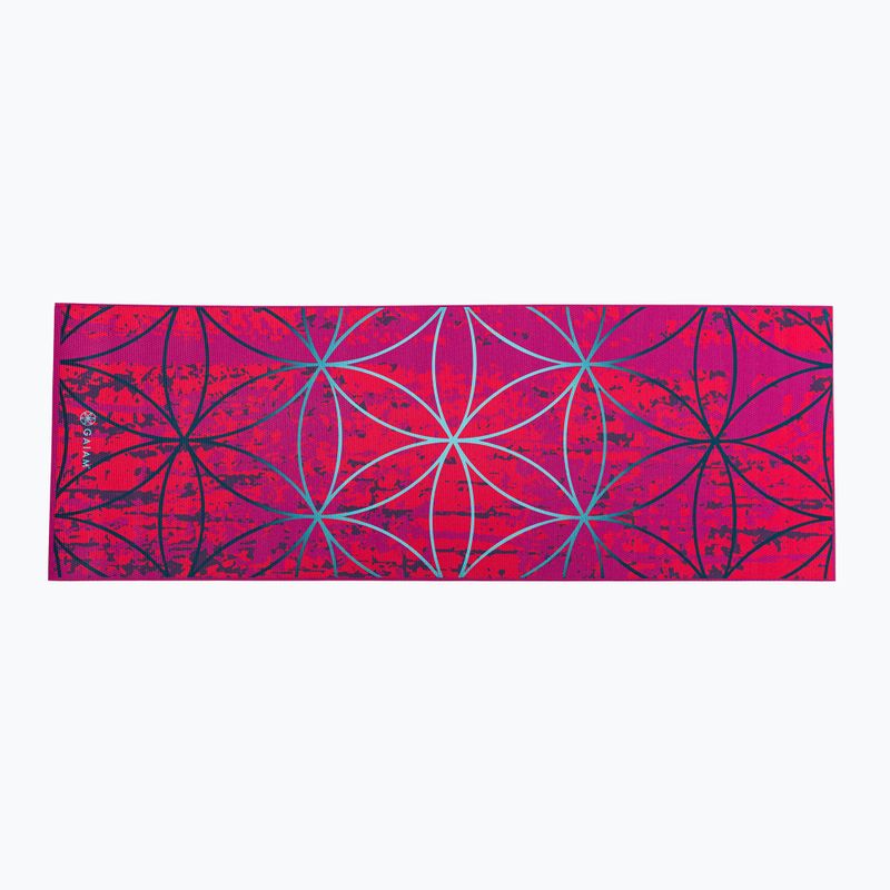 Mata do jogi Gaiam Radience 4 mm różowa 63491 2