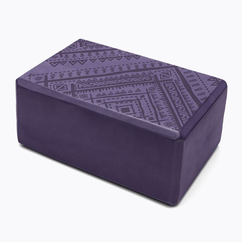 Kostka do jogi Gaiam fioletowa 63682