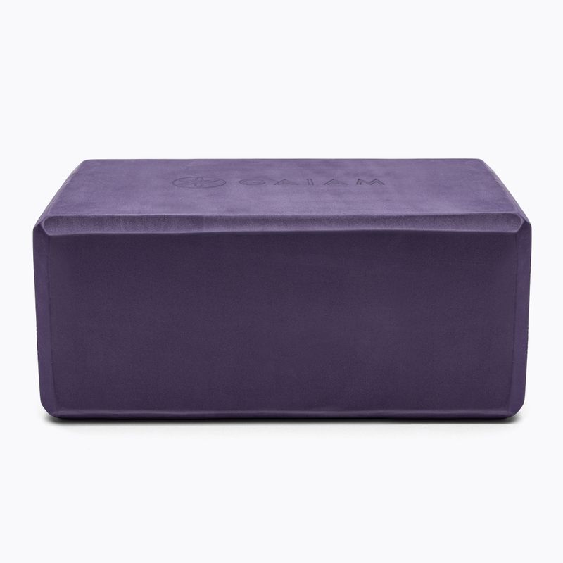 Kostka do jogi Gaiam fioletowa 63682 7