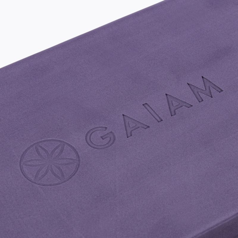 Kostka do jogi Gaiam fioletowa 63682 8