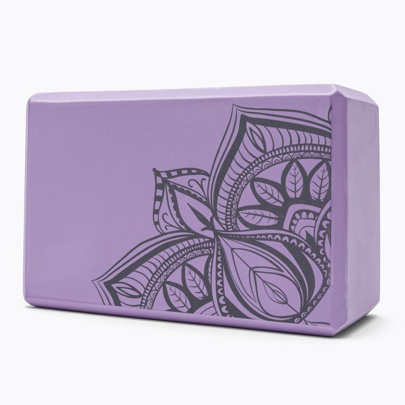Kostka do jogi Gaiam fioletowy 63748 3