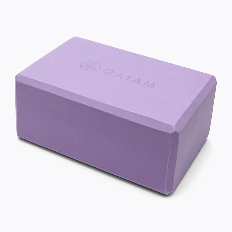 Kostka do jogi Gaiam fioletowy 63748 5