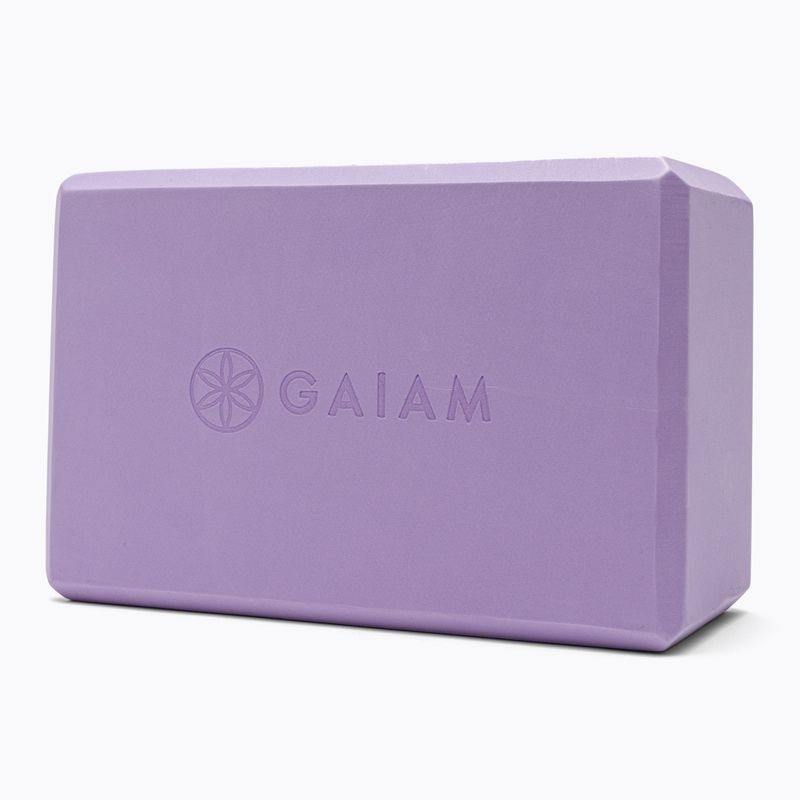 Kostka do jogi Gaiam fioletowy 63748 7