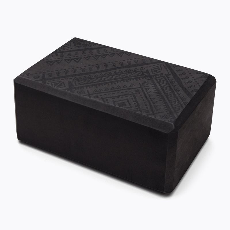 Kostka do jogi Gaiam Navajo czarna 63749