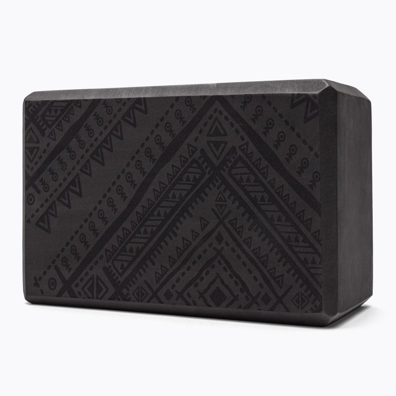 Kostka do jogi Gaiam Navajo czarna 63749 3