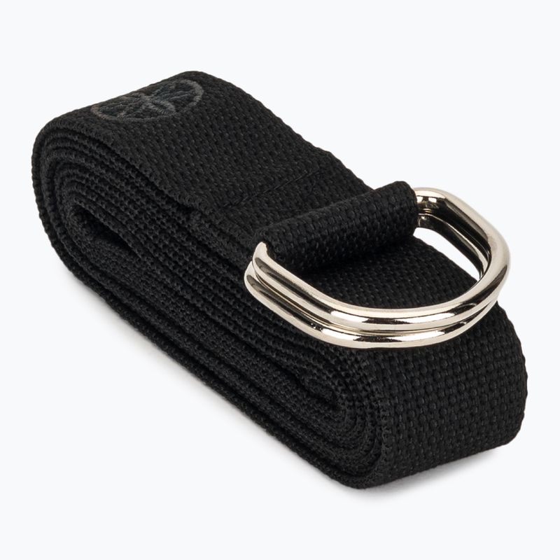 Pasek do jogi Gaiam Yoga black