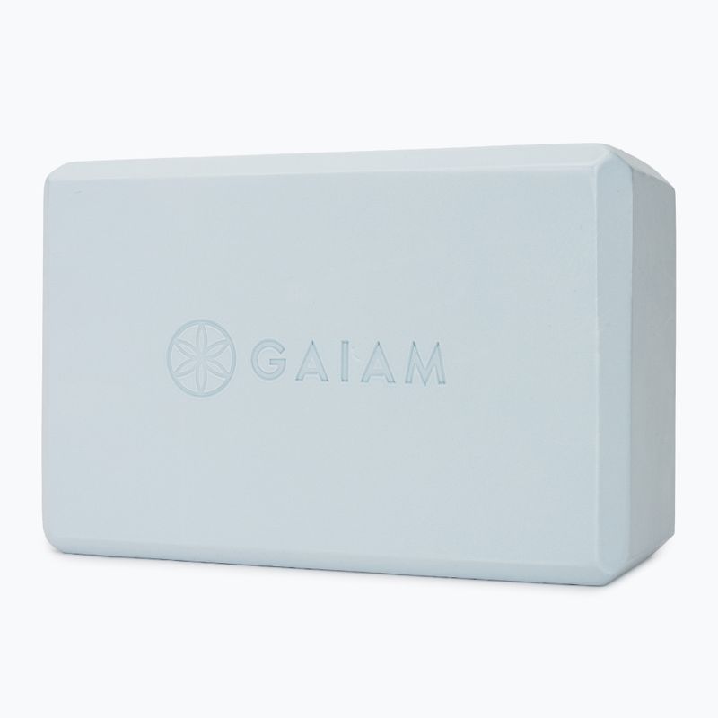 Kostka do jogi Gaiam Lakeside Point blue 2
