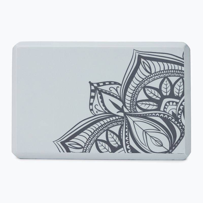 Kostka do jogi Gaiam Lakeside Point blue 4