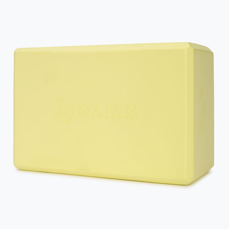 Kostka do jogi Gaiam Yoga cool macha 2