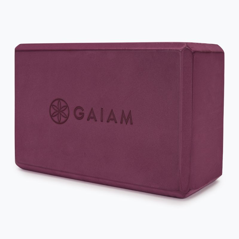 Kostka do jogi Gaiam Yoga midnight 2