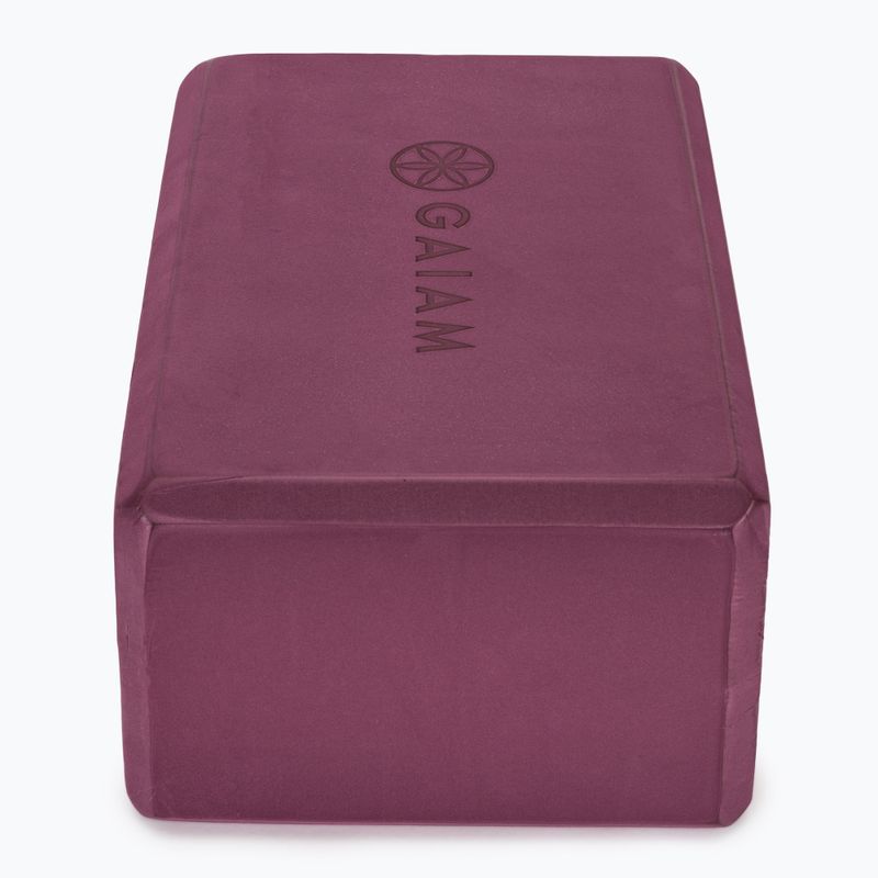 Kostka do jogi Gaiam Yoga midnight 3