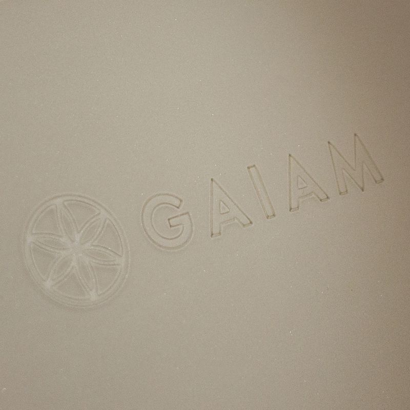 Kostka do jogi Gaiam Yoga calming greige 5