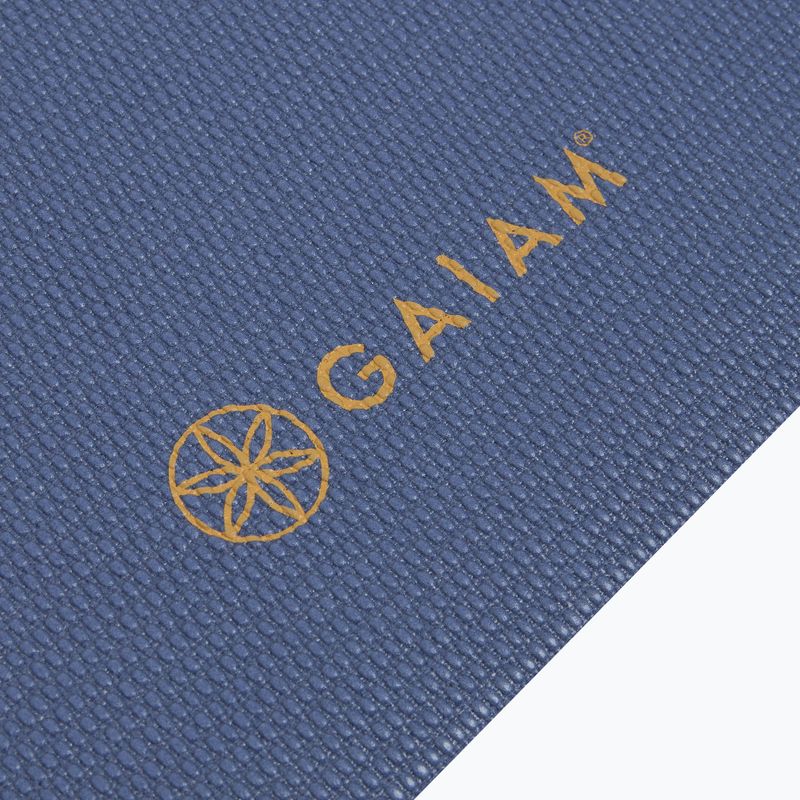 Mata do jogi Gaiam Yoga Printed indigo 2