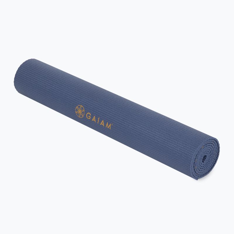 Mata do jogi Gaiam Yoga Printed indigo 5