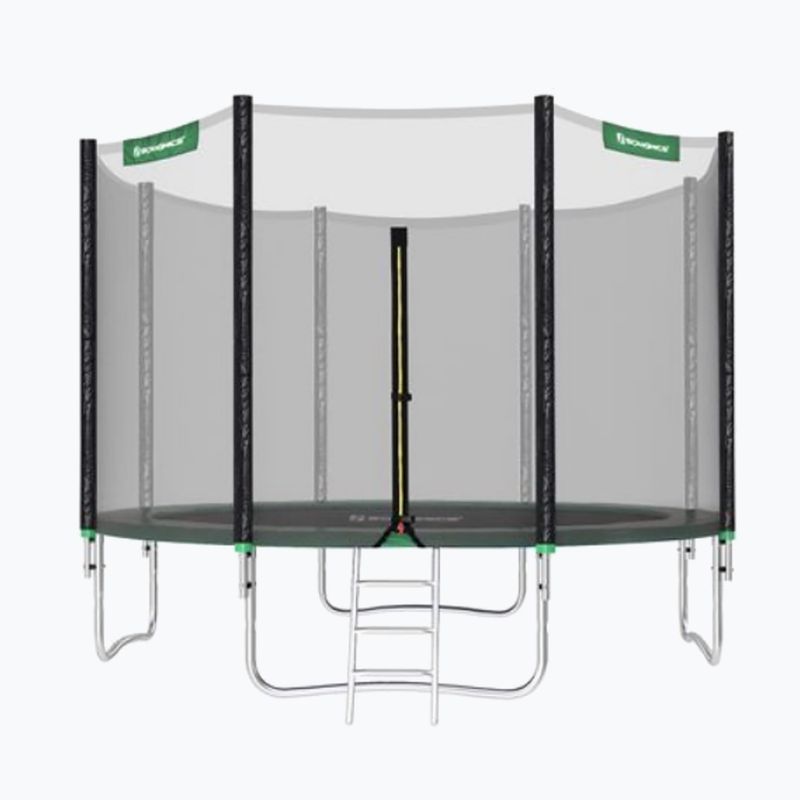 Trampolina ogrodowa SONGMICS STR12GN 366 cm black/green