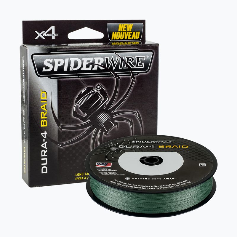 Plecionka spinningowa SpiderWire Dura 4 150 m moss green 2
