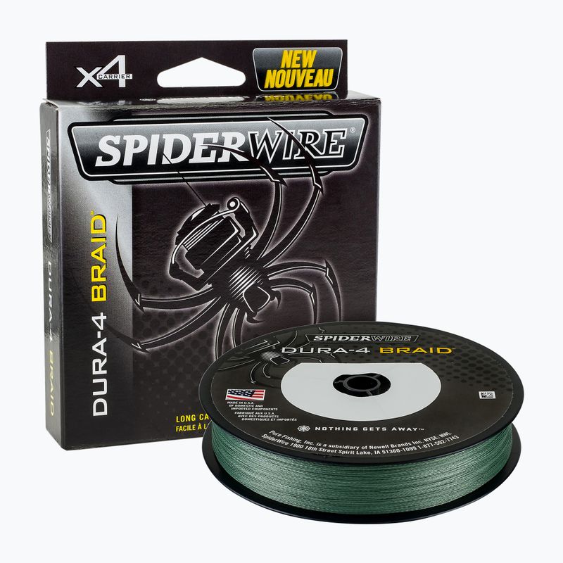 Plecionka spinningowa SpiderWire Dura 4 300 m moss green