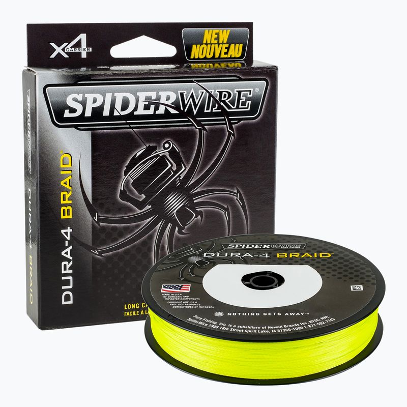 Plecionka spinnignowa SpiderWire Dura 4 300 m yellow