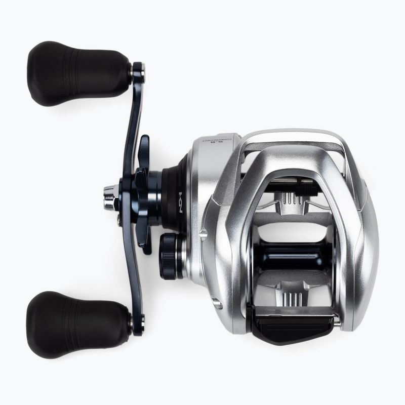 Kołowrotek multiplikator spinningowy Shimano Tranx 401A silver 3