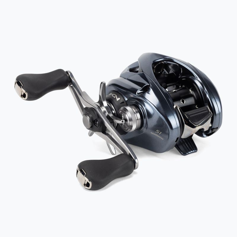 Kołowrotek multiplikator spinningowy Shimano Aldebaran MGL 51 silver