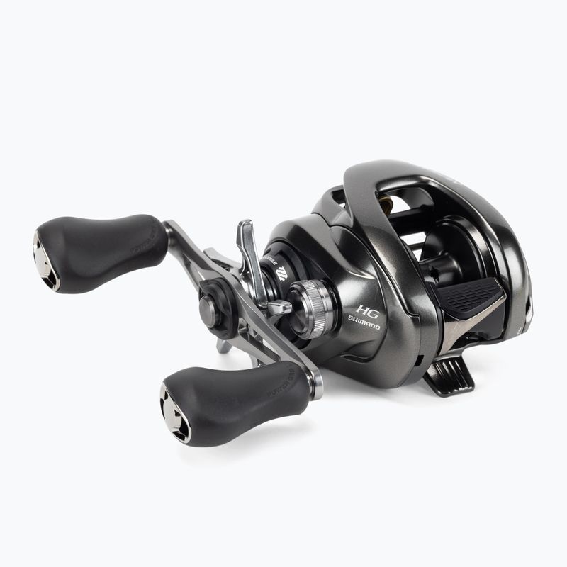 Kołowrotek multiplikator spinningowy Shimano Metanium MGL B 151 HG silver