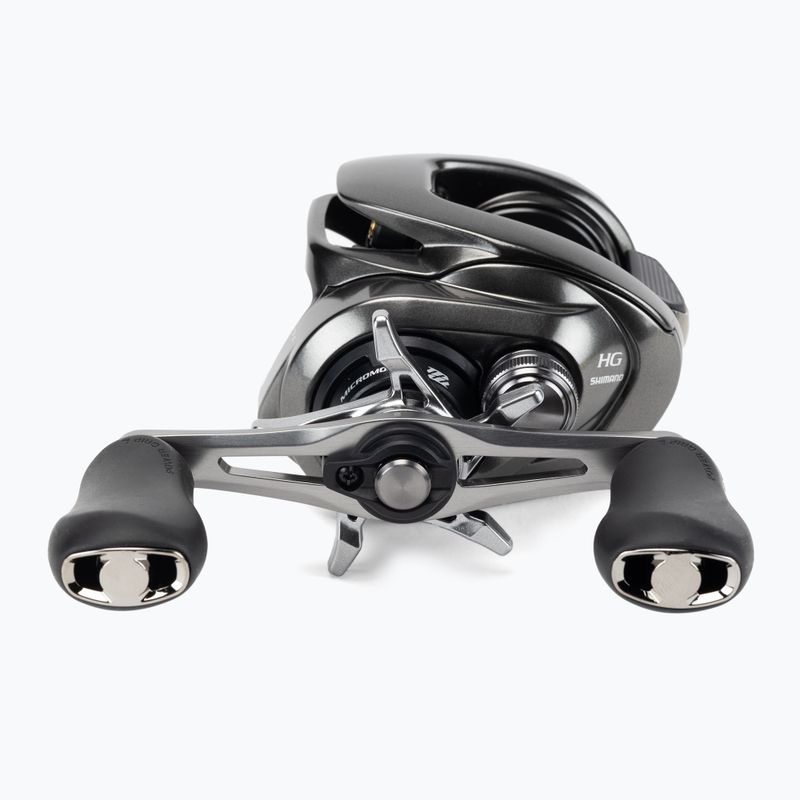 Kołowrotek multiplikator spinningowy Shimano Metanium MGL B 151 HG silver 2