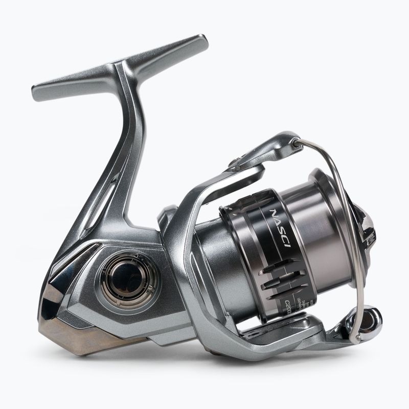 Kołowrotek spinningowy Shimano Nasci FC silver 2