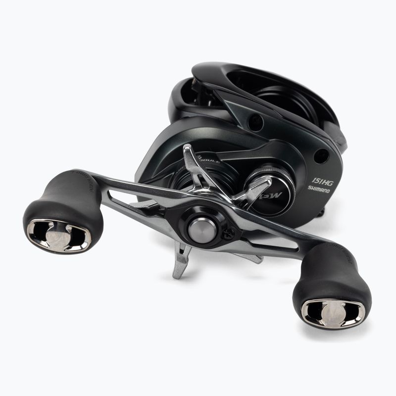 Kołowrotek multiplikator spinningowy Shimano Curado MGL 151 HG black 2