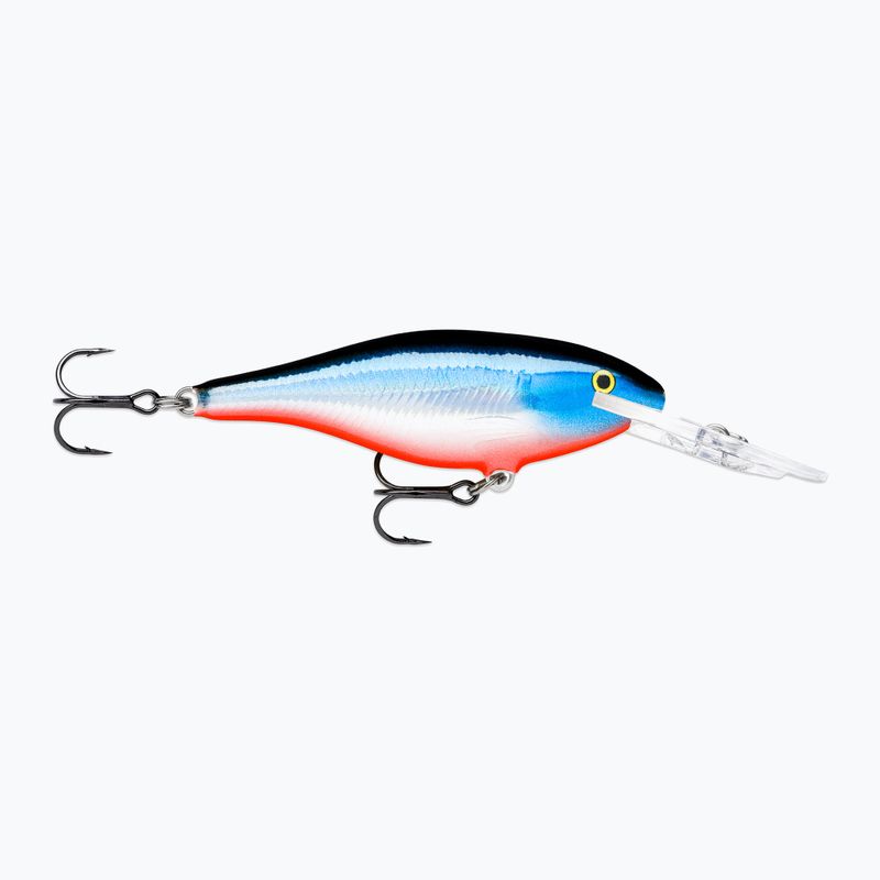 Wobler Rapala Shad Rap SR07 holographic blue ghost