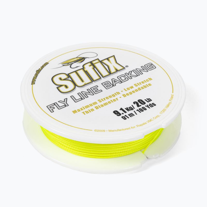Linka spinningowa Sufix Fly Line Backing neon yellow
