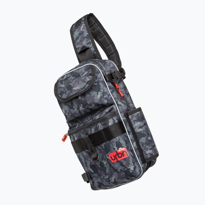 Plecak spinningowy na jedno ramię Berkley Urbn Sling Body BAG szaro-czarny 1530304 7