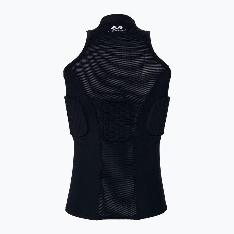 Bezrękawnik z ochraniaczami McDavid HexPad Shirt black 2