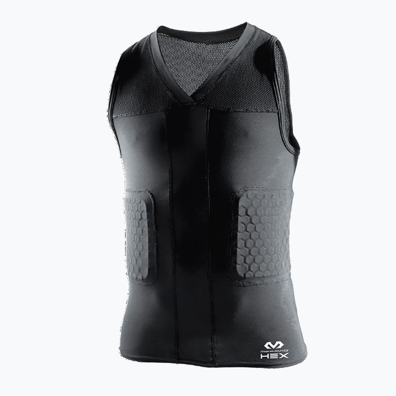 Bezrękawnik z ochraniaczami McDavid HexPad Shirt black 5