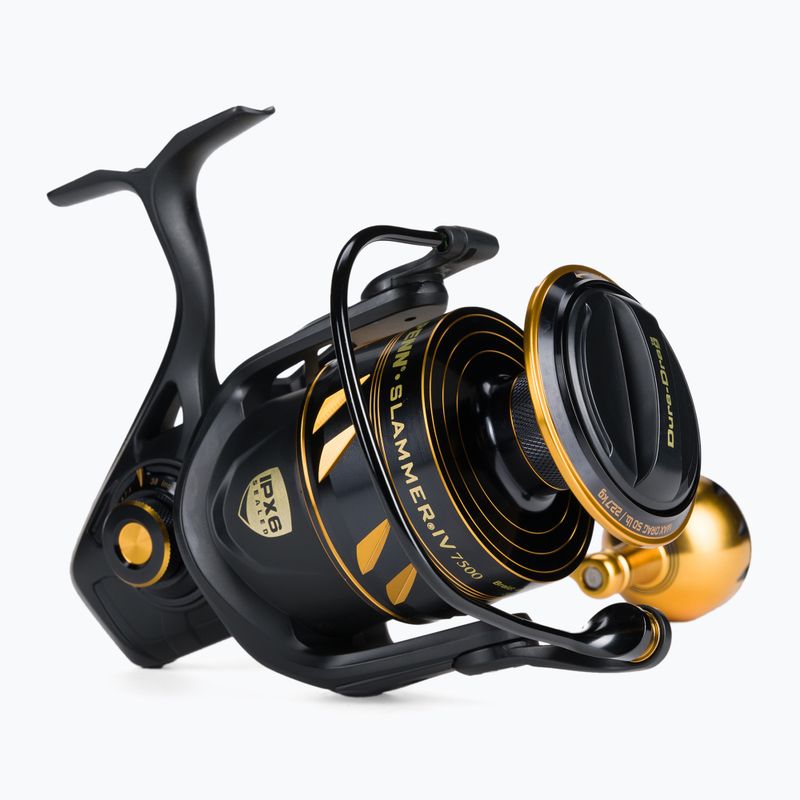 Kołowrotek spinningowy Penn Slammer IV Spinning Reel Box black/gold