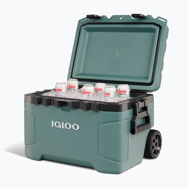 Lodówka turystyczna Igloo Trailmate 52 Roller 49 l spruce/obsidian grey 13