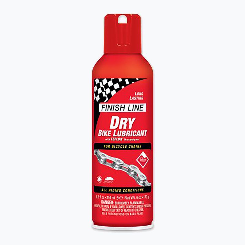 Olej teflonowy do łańcucha Finish Line Teflon Plus Aerozol 240 ml