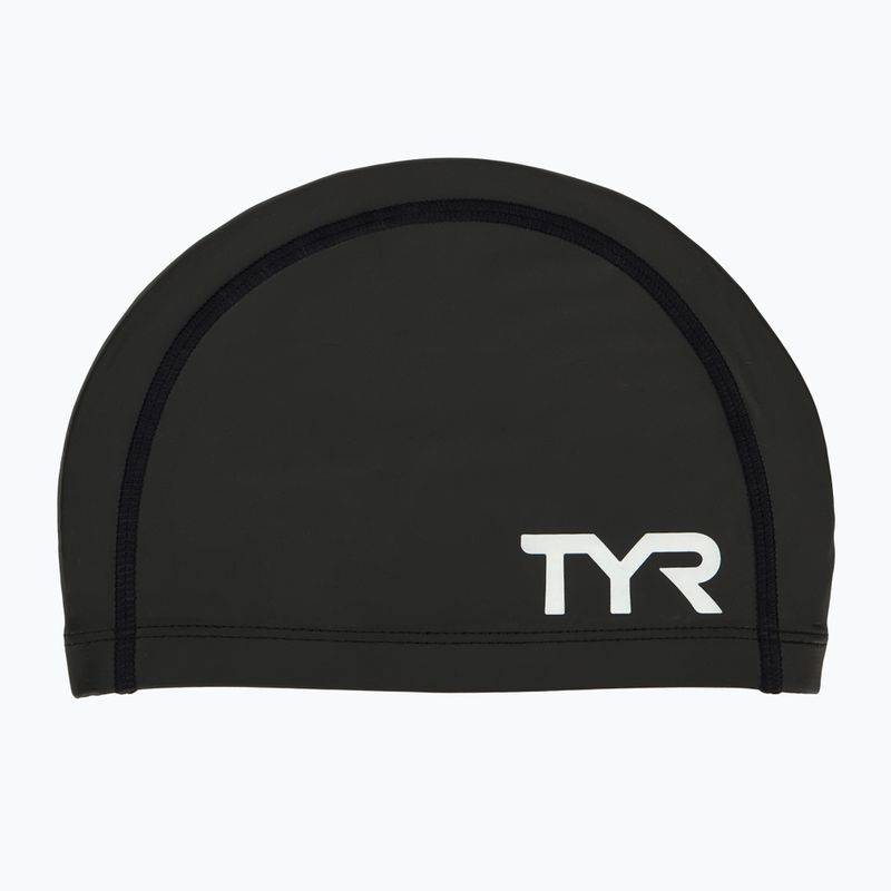 Czepek pływacki TYR Silicone Comfort black