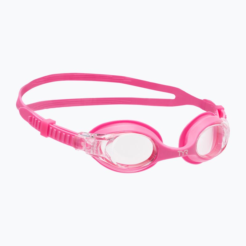 Okulary do pływania dziecięce TYR Swimple clear/ pink