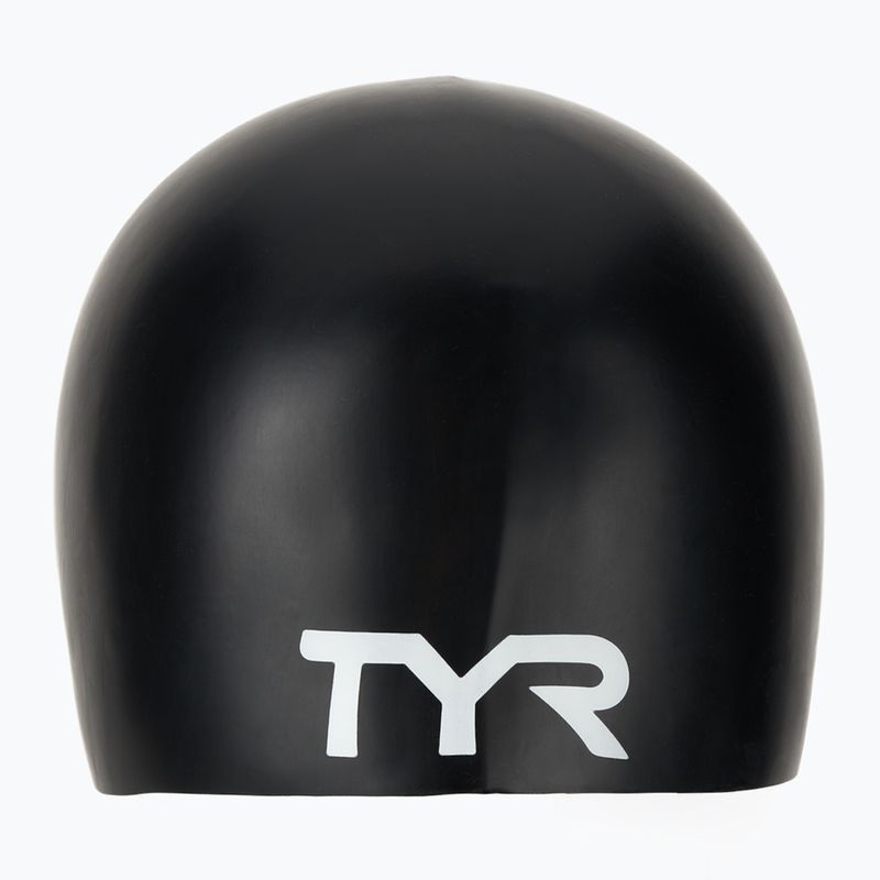 Czepek pływacki dziecięcy TYR Wrinkle-Free Silicone black