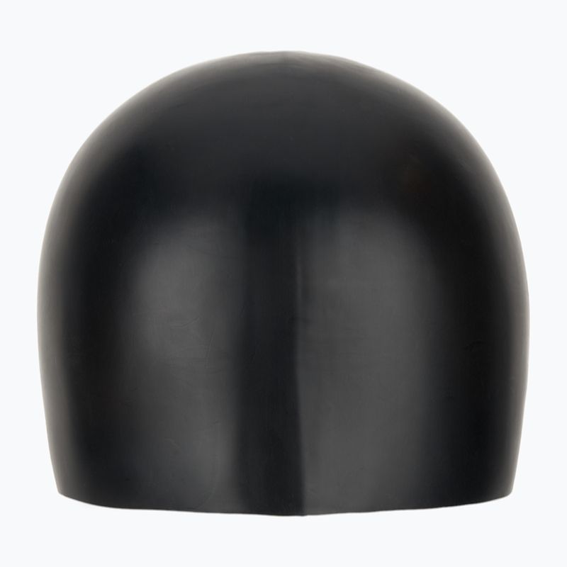 Czepek pływacki dziecięcy TYR Wrinkle-Free Silicone black 2