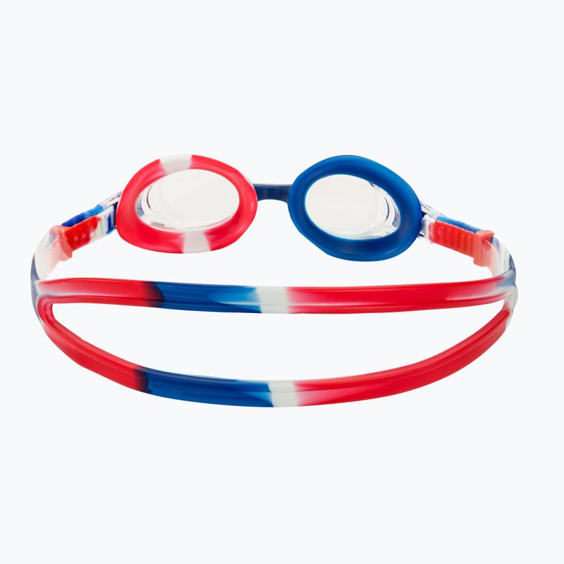 Okulary do pływania TYR Swimple USA clear/red/navy 4