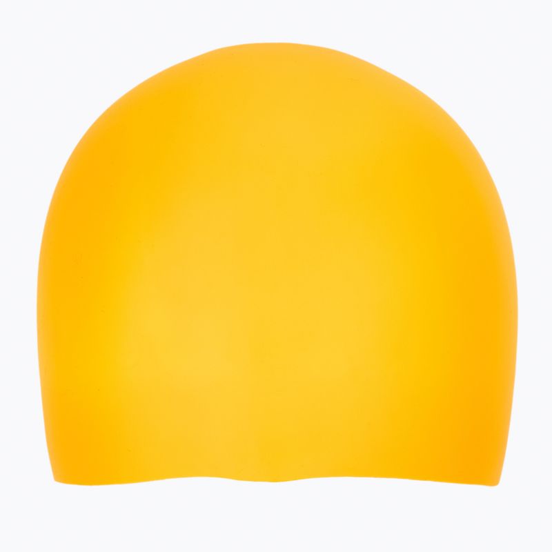 Czepek pływacki TYR Wrinkle Free Silicone yellow 2