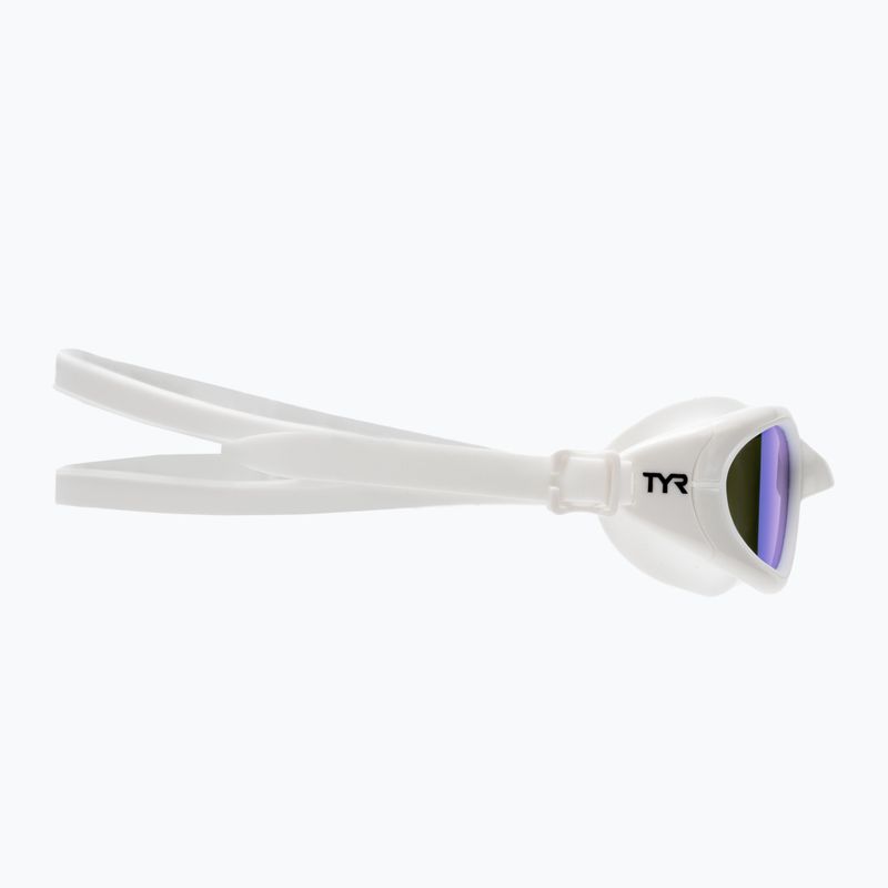 Okulary do pływania TYR Special Ops 2.0 Polarized Large white 3